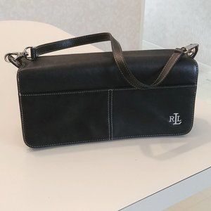Ralph Lauren Purse -  Leather- Black